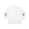 T-shirt a maniche lunghe oversize “White” di Bal.com 739027TOVO19081