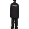 T-shirt a maniche lunghe per Political Campaign, vestibilità larga “Black” 681046TKVJ11070