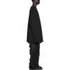 T-shirt a maniche lunghe per Political Campaign, vestibilità larga “Black” 681046TKVJ11070