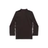 T-shirt a maniche lunghe senza logo “Black Grey” 788244TQVK51200
