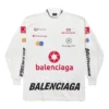 T-shirt a maniche lunghe Top League “Bianco” 767879TPVE99000