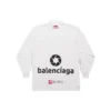 T-shirt a maniche lunghe Top League “Bianco” 767879TPVE99000