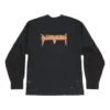 T-shirt a strati in metallo “Black Faded” 698631TMV881055