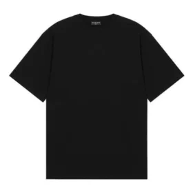 T-shirt a tinta unita “Black” 651795TAV041000