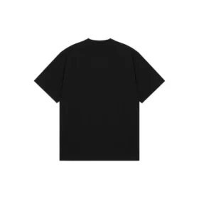 T-shirt a tinta unita “Black” 651795TAV041000