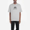 T-shirt a vestibilità regolare in tessuto interlock BB “Grey” 578139TGV751300