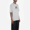 T-shirt a vestibilità regolare in tessuto interlock BB “Grey” 578139TGV751300