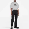 T-shirt a vestibilità regolare in tessuto interlock BB “Grey” 578139TGV751300