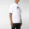 T-shirt a vestibilità regolare in tessuto intrecciato BB “White” 578139TEV489044