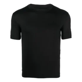 T-shirt aderente lucida e super attillata “Black” 720458TNVI21000