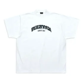 T-shirt Back Flip Oversize “Bianco Nero” 739028TPVF99040