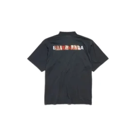 T-shirt Balenciaga con nastro sul retro “Black” 764235TSVG28737