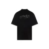 T-shirt Balenciaga disegnata a mano “Black” 641675TNVE71197