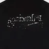 T-shirt Balenciaga disegnata a mano “Black” 641675TNVE71197
