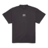 T-shirt Balenciaga x Under Armour, vestibilità oversize “Black White” 787349TRVB79034