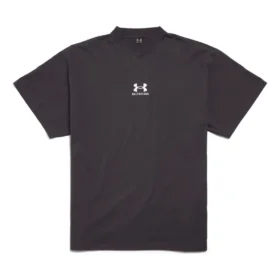 T-shirt Balenciaga x Under Armour, vestibilità oversize “Black White” 787349TRVB79034
