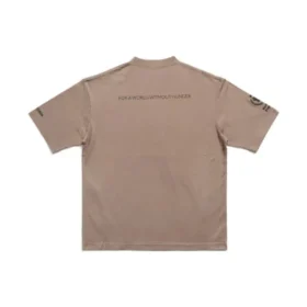 T-shirt Balenciaga x WFP, vestibilità media “Beige” 612966TMVL27761