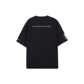 T-shirt Balenciaga x WFP, vestibilità media “Black” 612966TMVL21070