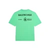 T-shirt Balenciaga x WFP, vestibilità media “Green” 612966THV844162
