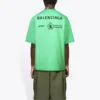 T-shirt Balenciaga x WFP, vestibilità media “Green” 612966THV844162