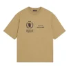 T-shirt Balenciaga x WFP, vestibilità media, “Khaki” 612966THV849605
