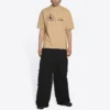 T-shirt Balenciaga x WFP, vestibilità media, “Khaki” 612966THV849605