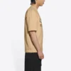 T-shirt Balenciaga x WFP, vestibilità media, “Khaki” 612966THV849605