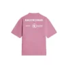 T-shirt Balenciaga x WFP, vestibilità media “Pink” 612966THV845621