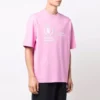 T-shirt Balenciaga x WFP, vestibilità media “Pink” 612966THV845621