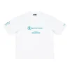 T-shirt Balenciaga x WFP, vestibilità media “White” 612966TMVL29086