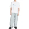 T-shirt Balenciaga x WFP, vestibilità media “White” 612966TMVL29086