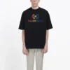 T-shirt BB con logo arcobaleno “Black” 570805TEV531000