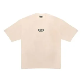 T-shirt BB Paris Icon vestibilità media “Beige Black” 612966TMVG79364