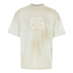 T-shirt BB Paris Strass, vestibilità media, “Dirty White” 739784TOVU69012