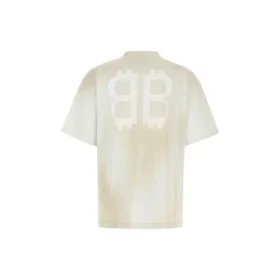 T-shirt BB Paris Strass, vestibilità media, “Dirty White” 739784TOVU69012