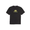 T-shirt BB Regular Fit in tessuto intrecciato “Nero” 578139TEV481361