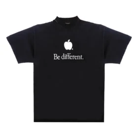 T-shirt “Be Different” “Nero Bianco” 712398TNVB31070