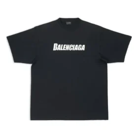 T-shirt Caps, vestibilità squadrata “Nero” 651795TNVL11070