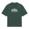 T-shirt Cities Paris, vestibilità media “Verde” 612966TLVL73011