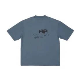 T-shirt con BB Icon disegnata a mano, vestibilità media “Blue Black” 612966TNVN44183