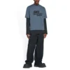 T-shirt con BB Icon disegnata a mano, vestibilità media “Blue Black” 612966TNVN44183