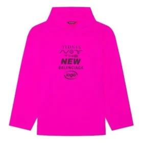 T-shirt con cappuccio a maniche lunghe “Pink” 662424TKVE16817