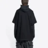 T-shirt con cappuccio a maniche lunghe Slime “Nera” 681029TLVF11069