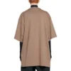T-shirt con cappuccio, vestibilità squadrata “Tan” 651795TNVL17761
