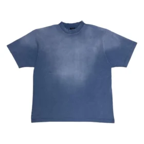 T-shirt con disegno a mano “Blue” 764235TPVU42671
