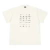 T-shirt con loghi d’archivio Oversized “White” 712398TNVQ79784