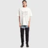 T-shirt con loghi d’archivio Oversized “White” 712398TNVQ79784