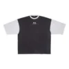 T-shirt con logo a maniche 3/4 “Washed Black Heather Grey” 699190TMVC81208