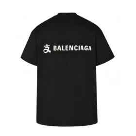 T-shirt con logo Balenciaga x Alipay “Black White” 787349TRVY91000