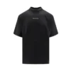 T-shirt con logo “Black White” 764235TQVN11083